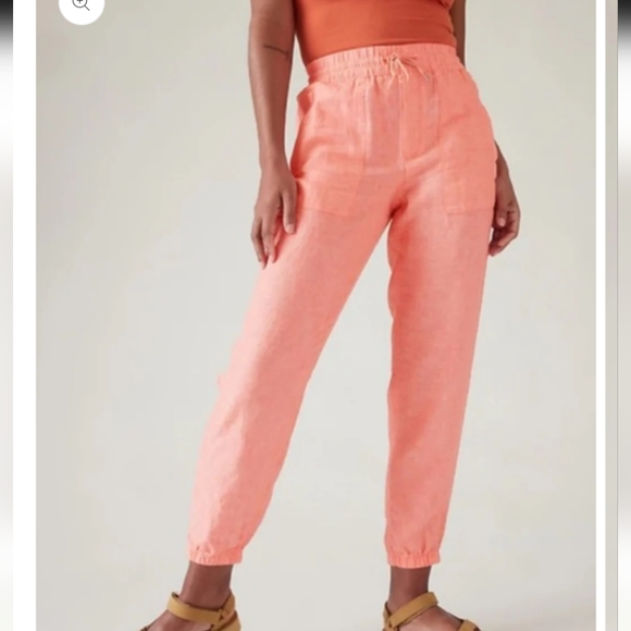 Athletha Women's Retreat Linen Pant Size 2 Petite. - Picture 1 of 13